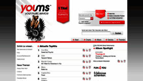 What Youms.de website looked like in 2019 (5 years ago)
