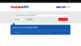 What Youtubemp3.to website looked like in 2019 (5 years ago)