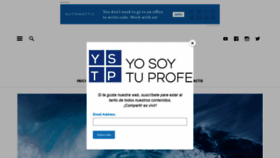 What Yosoytuprofe.20minutos.es website looked like in 2019 (5 years ago)