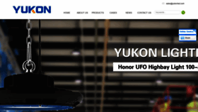 What Yukonled.com website looked like in 2019 (5 years ago)