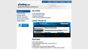 What Ycoding.com website looked like in 2019 (5 years ago)