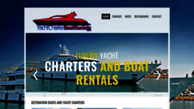 What Yachtcharterboatrentals.com website looked like in 2019 (5 years ago)