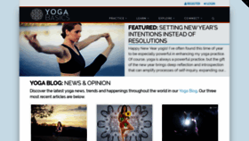What Yogabasics.com website looked like in 2019 (5 years ago)
