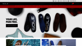 What Yoursole.com website looked like in 2019 (5 years ago)
