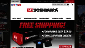 What Yoshimura-rd.com website looked like in 2019 (5 years ago)