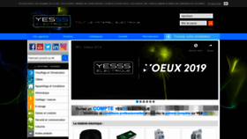 What Yesss-fr.com website looked like in 2019 (5 years ago)