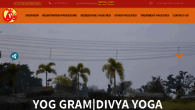 What Yoggram.divyayoga.com website looked like in 2019 (5 years ago)