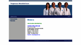 What Yogiramhealthcare.wsweborder.com website looked like in 2019 (5 years ago)