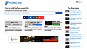 What Yt2mp3.org website looked like in 2019 (5 years ago)