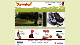 What Yankz.com website looked like in 2019 (5 years ago)