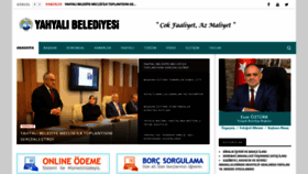 What Yahyali.bel.tr website looked like in 2019 (6 years ago)