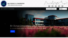 What Yyu.edu.tr website looked like in 2019 (5 years ago)