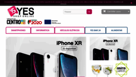 What Yesshoponline.com website looked like in 2019 (4 years ago)