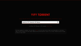 What Yify-torrent.org website looked like in 2019 (4 years ago)