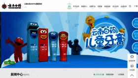 What Yunnanbaiyao.com.cn website looked like in 2019 (6 years ago)