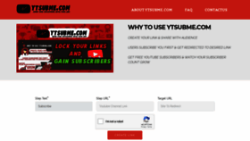 What Ytsubme.com website looked like in 2019 (4 years ago)