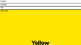 What Yellowyellow.org website looked like in 2019 (4 years ago)