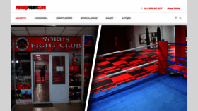 What Yokusfightclub.com website looked like in 2019 (4 years ago)