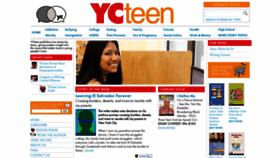 What Ycteenmag.org website looked like in 2019 (4 years ago)