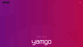 What Yamgo.com website looked like in 2019 (4 years ago)