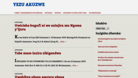 What Yezu-akuzwe.org website looked like in 2019 (4 years ago)