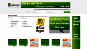 What Yellowpages.co.zm website looked like in 2019 (4 years ago)