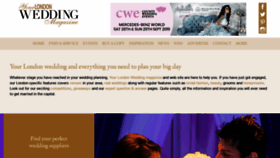 What Yourlondonweddingmagazine.com website looked like in 2019 (4 years ago)