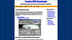 What Youtubemp3downloader.org website looked like in 2019 (4 years ago)