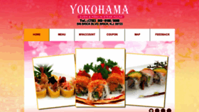 What Yokohamahibachisushi.com website looked like in 2019 (4 years ago)