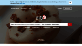 What Yelp.nl website looked like in 2019 (4 years ago)