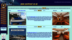 What Yachtsnet.co.uk website looked like in 2019 (4 years ago)