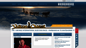 What Yukonquest.com website looked like in 2019 (4 years ago)