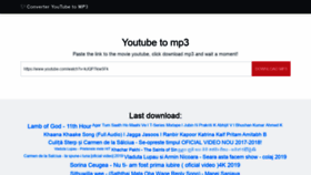What Yt-mp3converter.com website looked like in 2019 (4 years ago)