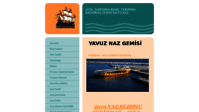 What Yavuznaz.com website looked like in 2019 (4 years ago)