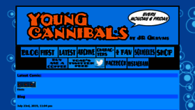 What Youngcannibals.net website looked like in 2019 (4 years ago)