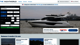 What Yachtworld.fr website looked like in 2019 (4 years ago)