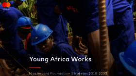 What Youngafricaworks.org website looked like in 2019 (4 years ago)