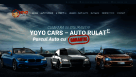 What Yoyo-cars.ro website looked like in 2019 (4 years ago)