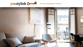 What Youstylish.com website looked like in 2019 (4 years ago)