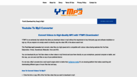 What Ytmp3.zone website looked like in 2019 (4 years ago)