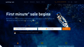 What Yachtcharter.cz website looked like in 2019 (4 years ago)