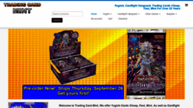 What Yugiohmint.com website looked like in 2019 (4 years ago)