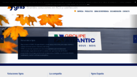 What Ygnis.es website looked like in 2019 (4 years ago)
