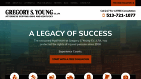 What Younginjurylaw.com website looked like in 2019 (4 years ago)