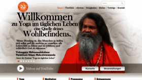 What Yogaimtaeglichenleben.at website looked like in 2019 (4 years ago)