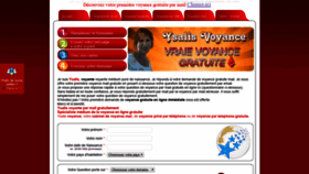 What Ysalis-voyance.com website looked like in 2019 (4 years ago)