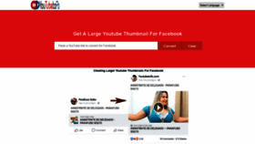 What Youtubetofb.com website looked like in 2019 (4 years ago)