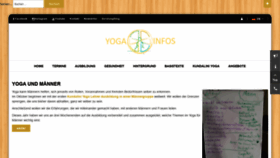 What Yoga-infos.de website looked like in 2019 (4 years ago)