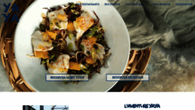 What Yayarestaurant.com website looked like in 2019 (4 years ago)