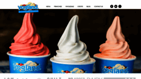 What Yogland.com website looked like in 2019 (4 years ago)